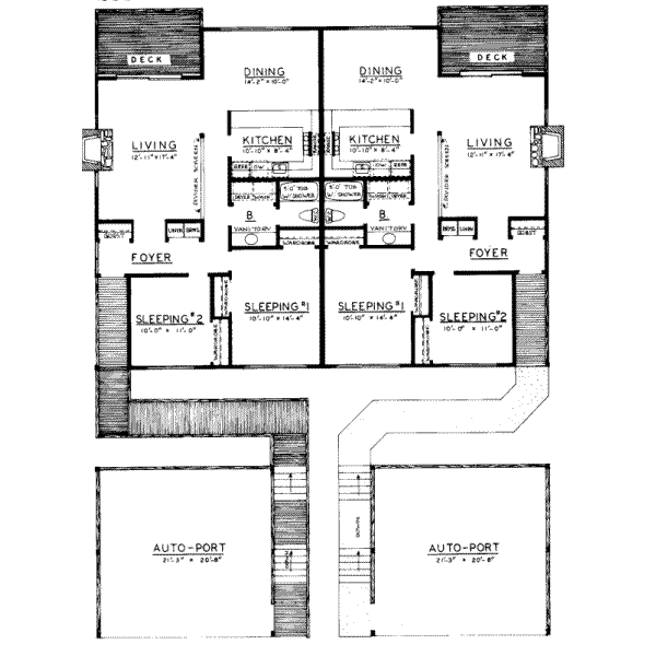Floor Plan - Main Floor Plan #303-263