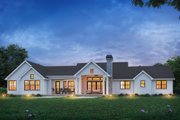 Country Style House Plan - 4 Beds 3.5 Baths 3282 Sq/Ft Plan #48-1175 