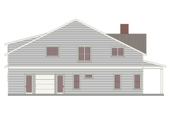 Exterior - Other Elevation for Farmhouse House Plan #1118-2 - 4 bed, 4 bath