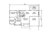 Ranch Style House Plan - 3 Beds 2 Baths 1463 Sq/Ft Plan #116-146 