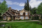 Craftsman Style House Plan - 5 Beds 4.5 Baths 5730 Sq/Ft Plan #132-179 