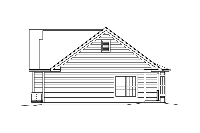Home Plan - Exterior - Other Elevation 1 for Craftsman House Plan #57-657 - 3 bed, 2 bath