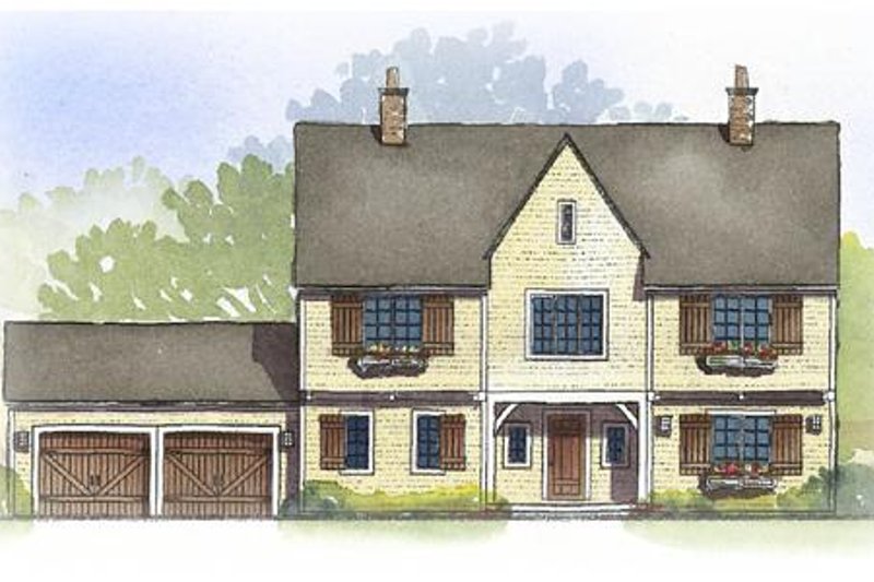 Traditional Style House Plan - 4 Beds 2.5 Baths 2810 Sq/Ft Plan #901-89