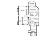 European Style House Plan - 4 Beds 5.5 Baths 4162 Sq/Ft Plan #54-162 