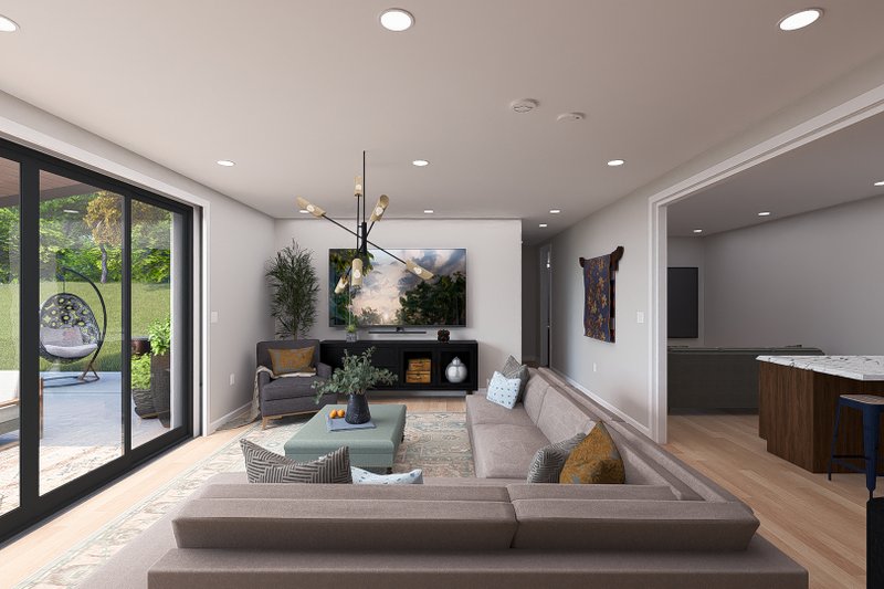 Home Plan - Interior - Other 1 for Modern House Plan #1060-236 - 4 bed, 4 bath