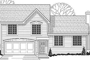 Traditional Exterior - Front Elevation Plan #67-635