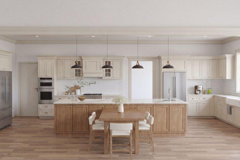 House Blueprint - Interior - Kitchen for Farmhouse House Plan #923-493 - 4 bed, 4.5 bath