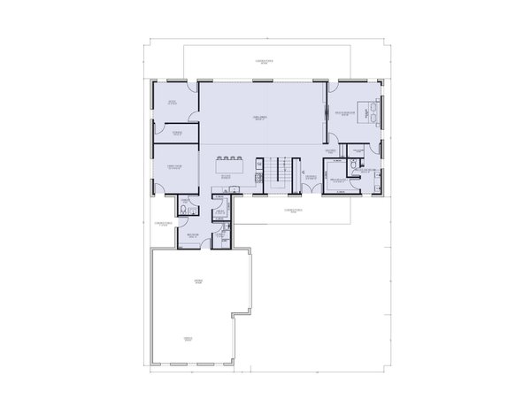 Barndominium Floor Plan - Other Floor Plan #1107-14