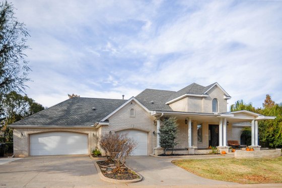 Exterior - Front Elevation 3 for Southern House Plan #65-360 - 3 bed, 3 bath