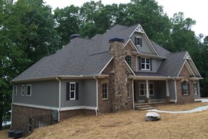 Exterior - Front Elevation 3 for Craftsman House Plan #437-64 - 4 bed, 4 bath