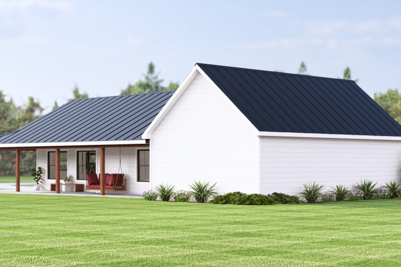 Dream House Plan - Exterior - Rear Elevation for Farmhouse House Plan #1064-369 - 1 bed, 1.5 bath