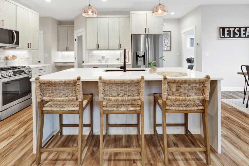 Architectural House Design - Photo 15 for Contemporary House Plan #1070-73 - 3 bed, 2.5 bath