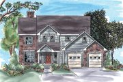 Traditional Style House Plan - 4 Beds 2.5 Baths 1987 Sq/Ft Plan #20-1275 