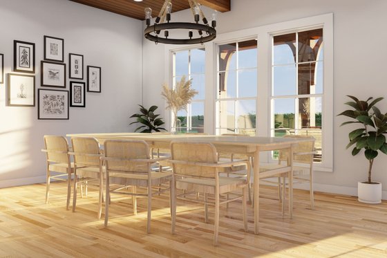 Interior - Dining Room 1 for European House Plan #17-2483 - 3 bed, 2 bath