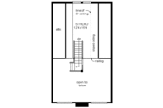 Modern Style House Plan - 3 Beds 1 Baths 1232 Sq/Ft Plan #18-284 