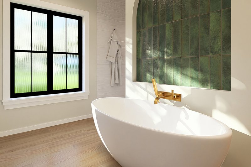 Architectural House Design - Interior - Master Bathroom 1 for Farmhouse House Plan #126-310 - 3 bed, 2.5 bath
