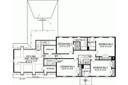 Colonial Style House Plan - 5 Beds 5 Baths 3515 Sq/Ft Plan #137-221 