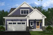 Bungalow Style House Plan - 4 Beds 4 Baths 2223 Sq/Ft Plan #51-1292 