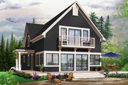 Traditional Style House Plan - 3 Beds 2 Baths 2066 Sq/Ft Plan #23-825 