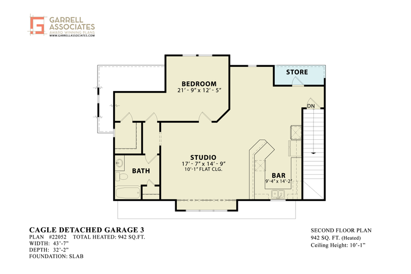 Home Plan - Floor Plan - Other Floor for Modern House Plan #54-598 - 1 bed, 1 bath