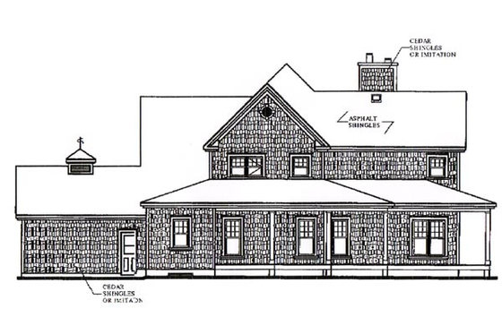 Canadian country style house farm home