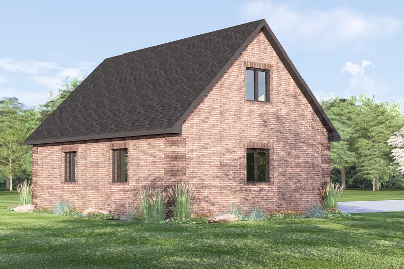 Architectural House Design - Exterior - Other Elevation 1 for Country House Plan #1064-461, 0 bath