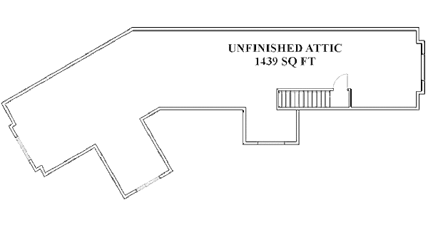 House Blueprint - Traditional Floor Plan - Other Floor Plan #60-233