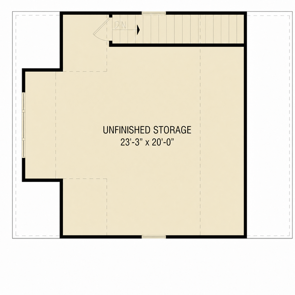 Dream House Plan - Floor Plan - Upper Floor for Traditional House Plan #54-719, 0 bath