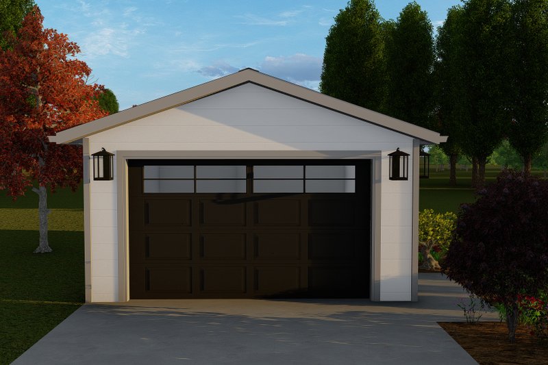 Architectural House Design - Exterior - Front Elevation 5 for Traditional House Plan #1060-93, 0 bath