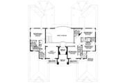 Mediterranean Style House Plan - 5 Beds 5.5 Baths 5754 Sq/Ft Plan #420-297 