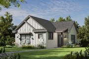 Modern Style House Plan - 1 Beds 1 Baths 738 Sq/Ft Plan #20-2607 Exterior 