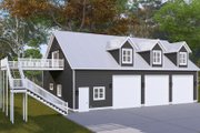 Farmhouse Style House Plan - 0 Beds 1 Baths 1308 Sq/Ft Plan #1060-340 Exterior 