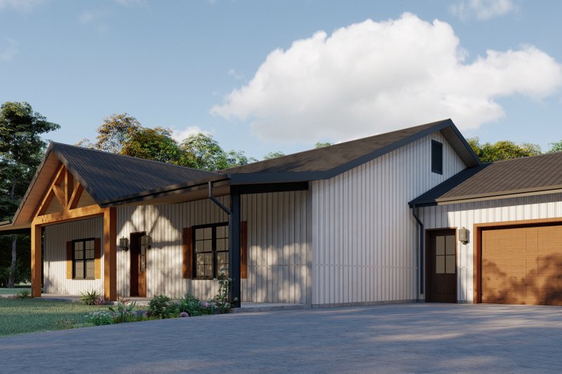 Dream House Plan - Exterior - Other Elevation for Farmhouse House Plan #1092-13 - 3 bed, 2 bath