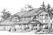 Craftsman Style House Plan - 3 Beds 3 Baths 3202 Sq/Ft Plan #78-217 