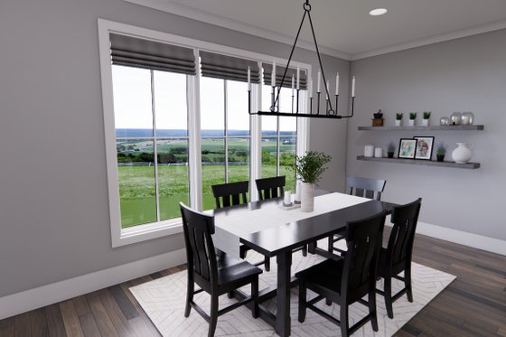 Interior - Dining Room 1 for Farmhouse House Plan #51-1246 - 3 bed, 2 bath