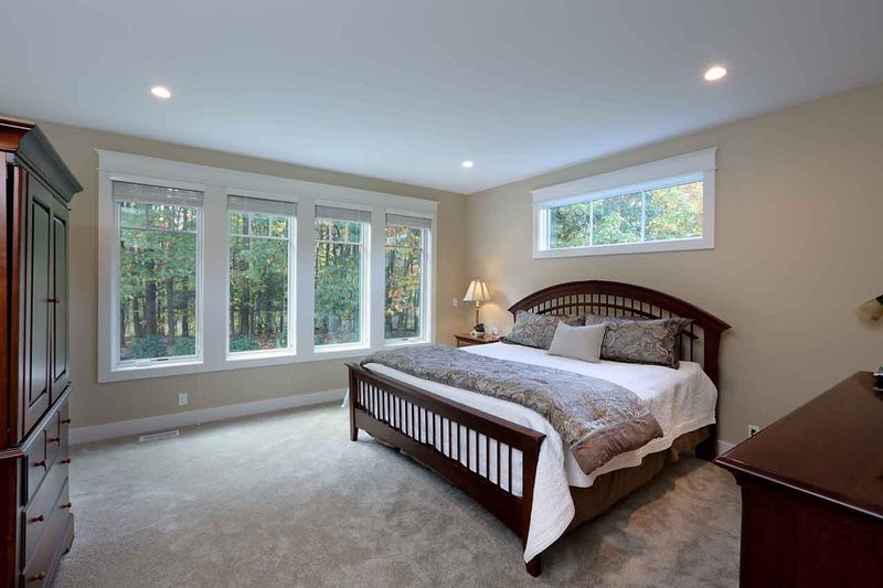 Architectural House Design - Interior - Master Bedroom for Craftsman House Plan #928-318 - 3 bed, 3.5 bath