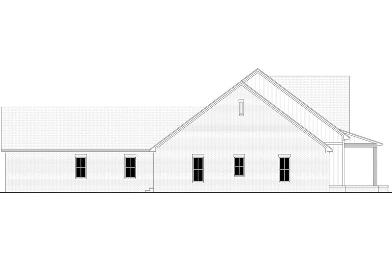 Architectural House Design - Exterior - Other Elevation for Farmhouse House Plan #430-379 - 4 bed, 3.5 bath