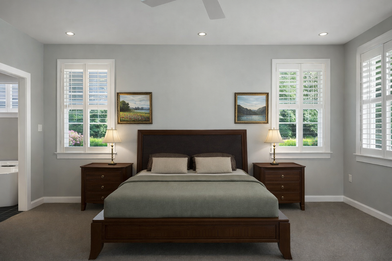 Architectural House Design - Interior - Master Bedroom 1 for Traditional House Plan #1060-444 - 4 bed, 3.5 bath