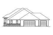 Ranch Style House Plan - 3 Beds 2.5 Baths 2614 Sq/Ft Plan #124-395 