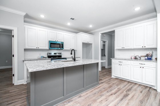 Interior - Kitchen 3 for Ranch House Plan #430-93 - 4 bed, 2 bath