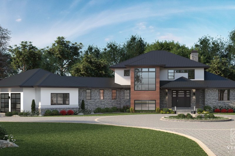 Home Plan - Contemporary Exterior - Front Elevation Plan #928-363