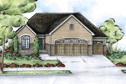 Traditional Style House Plan - 2 Beds 2 Baths 1636 Sq/Ft Plan #20-2116 