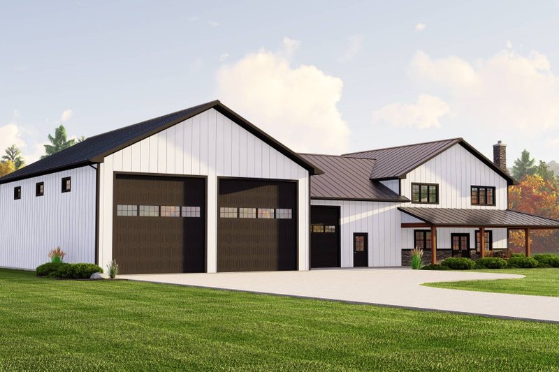 Home Plan - Exterior - Other Elevation 1 for Barndominium House Plan #1064-226 - 3 bed, 2.5 bath