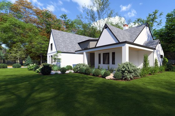 Exterior - Other Elevation 2 for Farmhouse House Plan #1111-38 - 4 bed, 4 bath