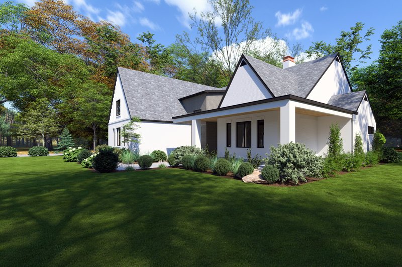 Dream House Plan - Exterior - Other Elevation 2 for Farmhouse House Plan #1111-38 - 4 bed, 4 bath