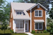 Cottage Style House Plan - 4 Beds 3 Baths 1812 Sq/Ft Plan #513-2392 Exterior 