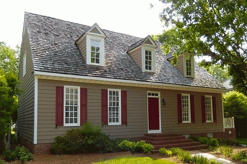 Home Plan - Exterior - Front Elevation 3 for Colonial House Plan #137-201 - 3 bed, 3 bath