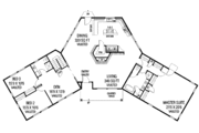 Modern Style House Plan - 3 Beds 2 Baths 2823 Sq/Ft Plan #60-621 