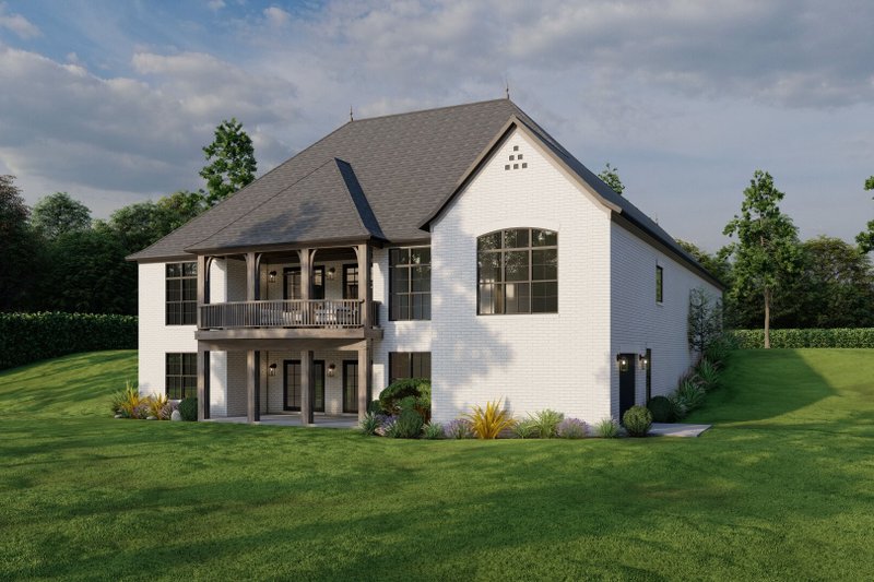 House Blueprint - Exterior - Other Elevation 1 for Country House Plan #17-3374 - 4 bed, 3.5 bath