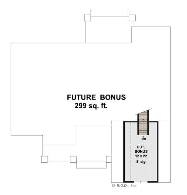 Farmhouse Floor Plan - Other Floor Plan #51-1228